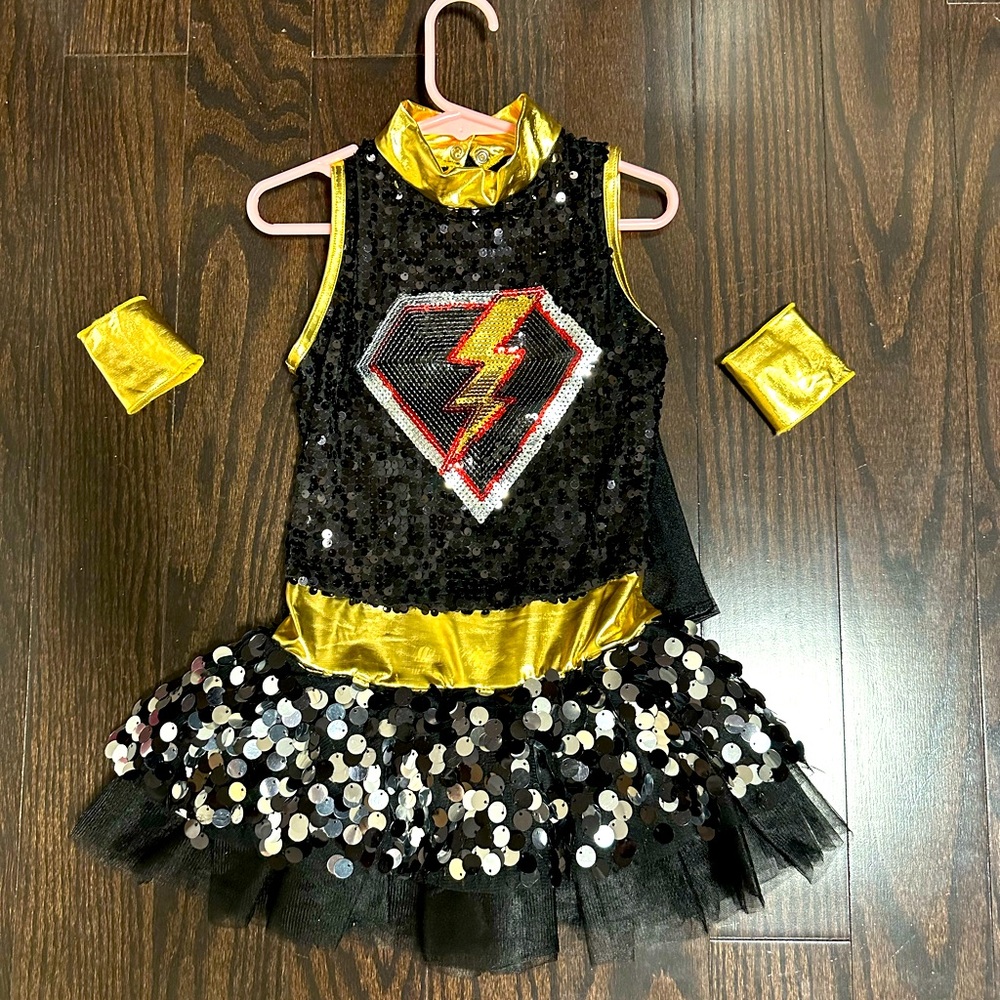 Weissman Sequin Superhero Dance Costume